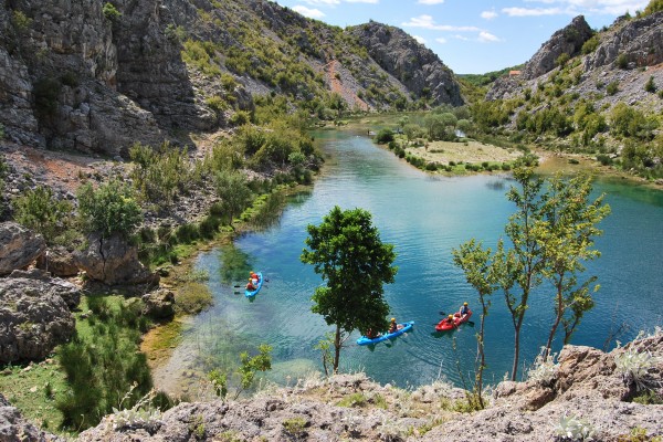 Rafting et kayak a Zrmanja